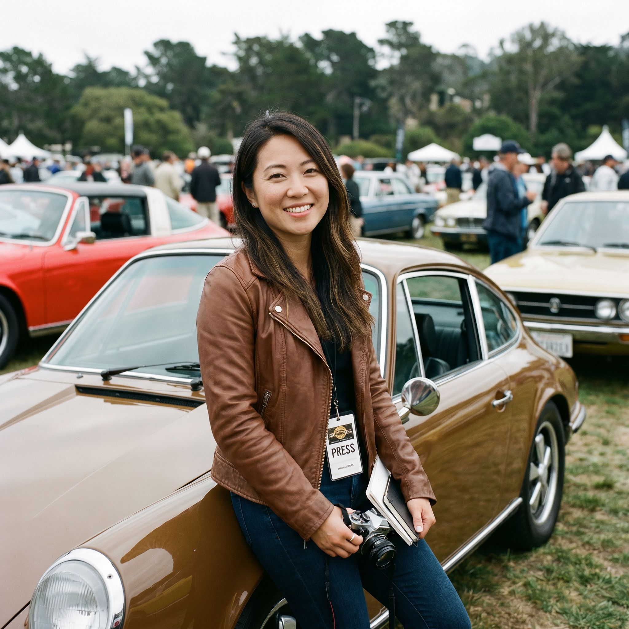 无限臀山汽车媒体人王记者